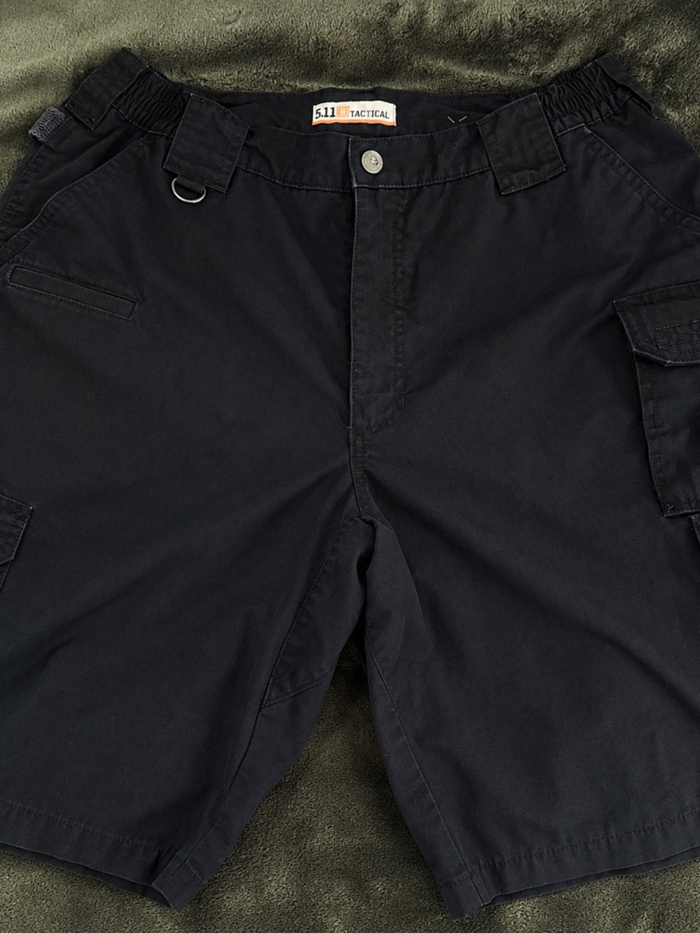 5.11 Tactical Black Men's Cargo Shorts with Utility Pockets
